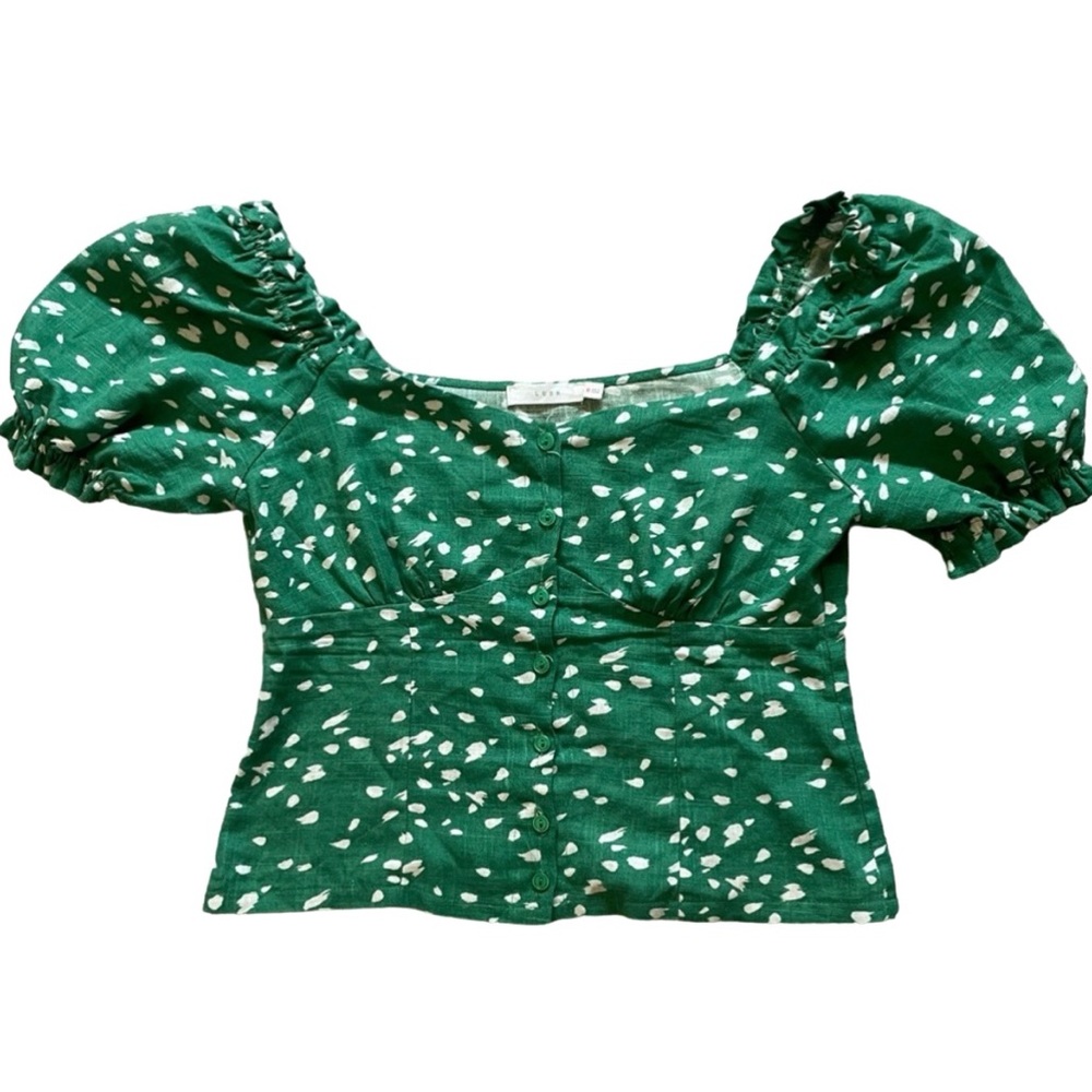 LUSH Puff Sleeve Top